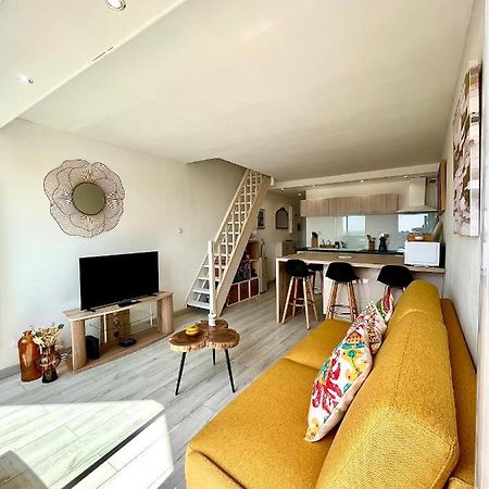 Duplex Cosy Avec Vue Mer Lägenhet Cucq Exteriör bild