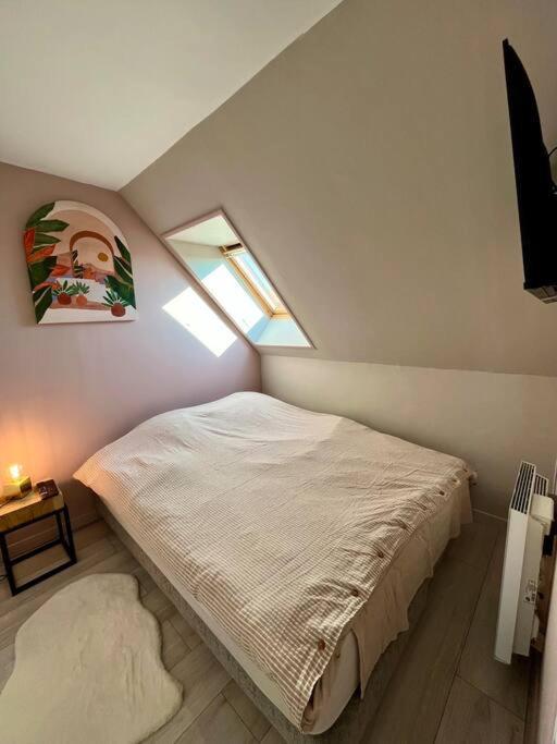 Duplex Cosy Avec Vue Mer Lägenhet Cucq Exteriör bild