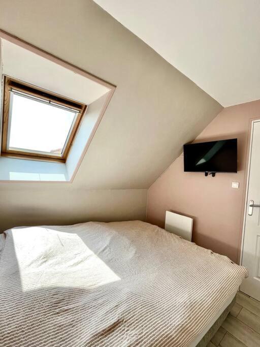 Duplex Cosy Avec Vue Mer Lägenhet Cucq Exteriör bild